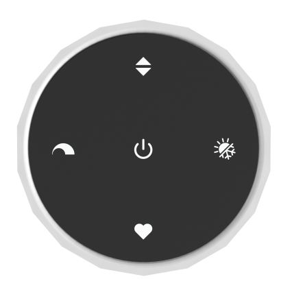 Eglo - LED luster s mogućnošću prigušivanja na sajli LED/5,8W/230V 2200-6500K bež/zadimljena + daljinski upravljač