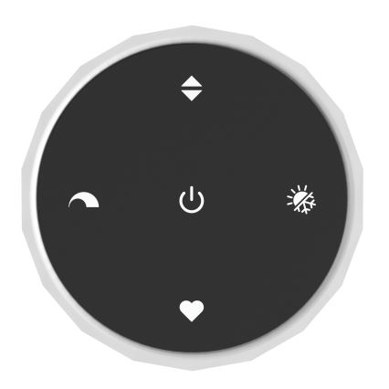 Eglo - LED luster s mogućnošću prigušivanja na kabelu 3xLED/5,8W/230V 2200-6500K crna/bež/zadimljena + daljinski upravljač