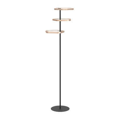 Eglo - LED prigušiva podna lampa LED/20W/230V 2200-6500K mesing