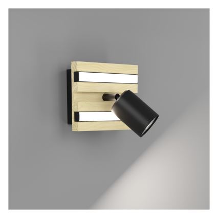 Eglo - LED zidna spot svjetiljka 1xLED/2,2W/230V + 2xLED/1,2W + 2xLED/2W bež/crna