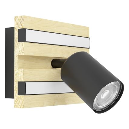 Eglo - LED zidna spot svjetiljka LED/2,2W/230V + 2xLED/1,2W + 2xLED/2W bež/crna