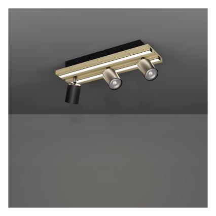 Eglo - LED spot svjetiljka 3xLED/2,2W/230V + 2xLED/1,2W + 2xLED/2W bež/crna
