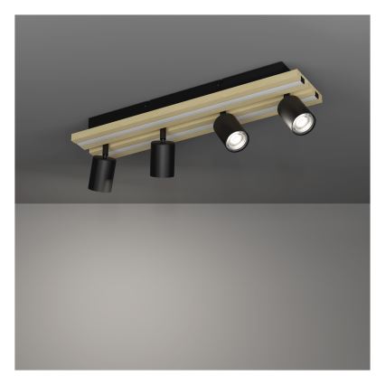 Eglo - LED spot svjetiljka 4xLED/2,2W/230V + 2xLED/1,2W + 2xLED/2W bež/crna