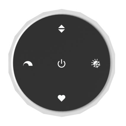 Eglo Stars of Light - LED luster s mogućnošću prigušivanja na sajli LED/40W/230V 2200-6500K bijela + s daljinskim upravljačem