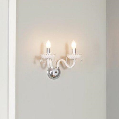 Eglo 39116 - Zidna svjetiljka CARPENTO 2xE14/40W/230V