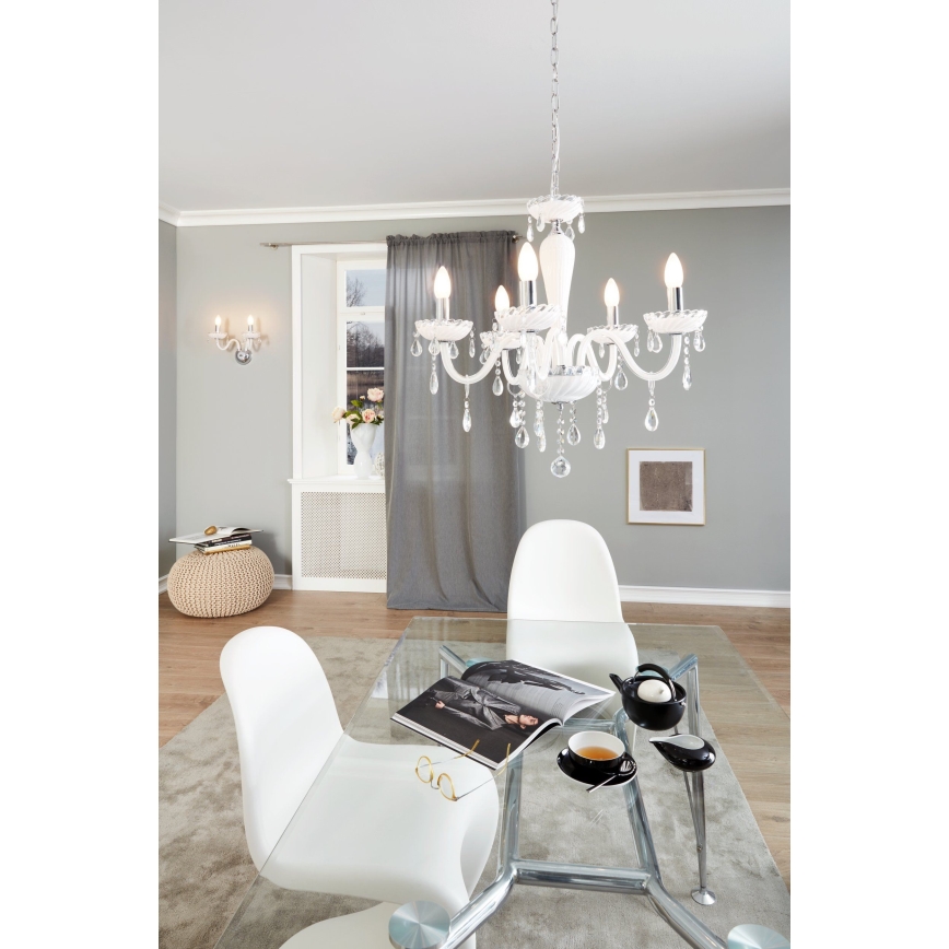 Eglo 39116 - Zidna svjetiljka CARPENTO 2xE14/40W/230V