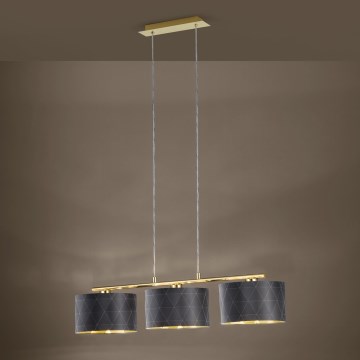 Eglo 39225 - Luster DOLORITA na kabelu 3xE27/60W/230V