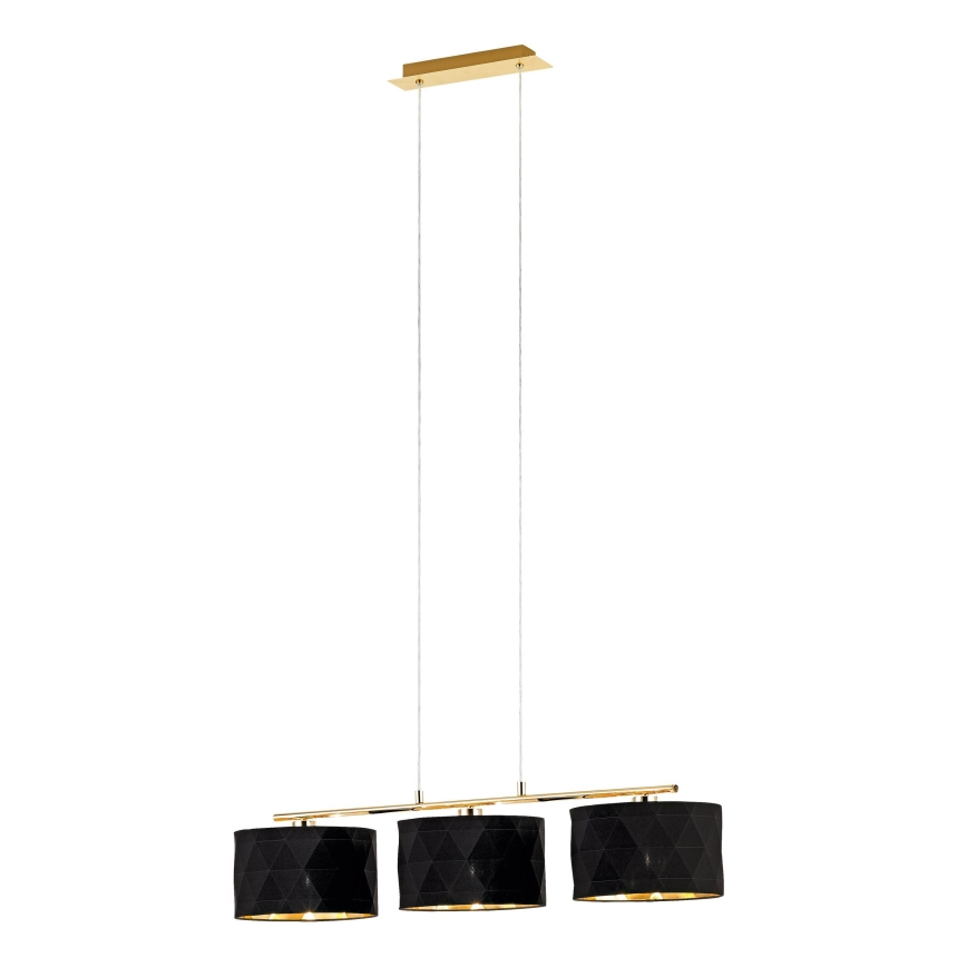Eglo 39225 - Luster DOLORITA na kabelu 3xE27/60W/230V