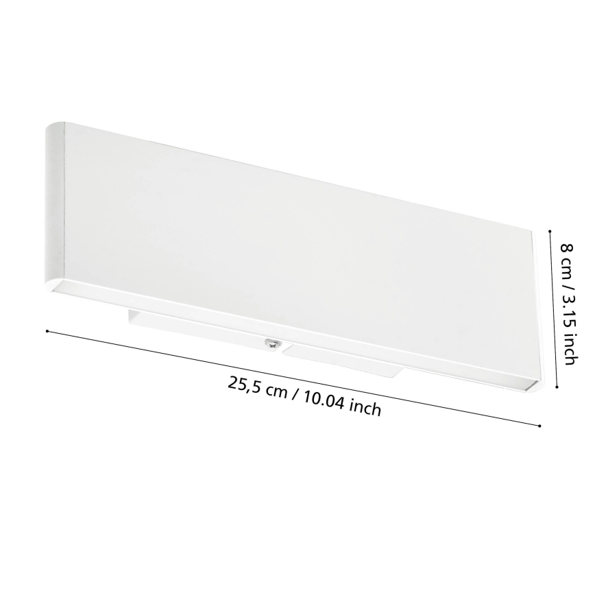 Eglo - LED Zidna svjetiljka 2xLED/5,4W/230V
