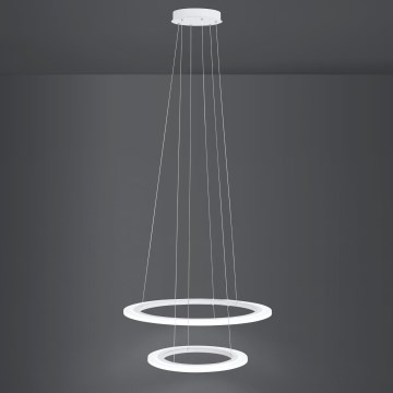 Eglo 39273 - LED Prigušivi luster na sajli PENAFORTE 1xLED/33W/230V + 1xLED/19,W