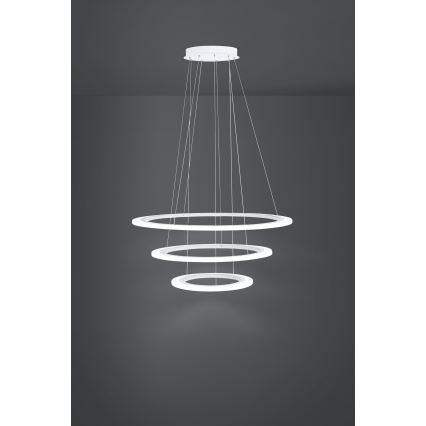 Eglo - LED Prigušivi luster na sajli 1xLED/45W/230V + 1xLED/33W + 1xLED/19,5W
