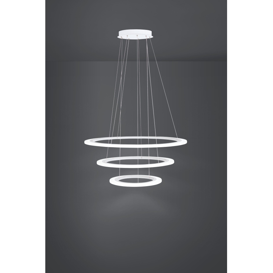 Eglo - LED Prigušivi luster na sajli 1xLED/45W/230V + 1xLED/33W + 1xLED/19,5W