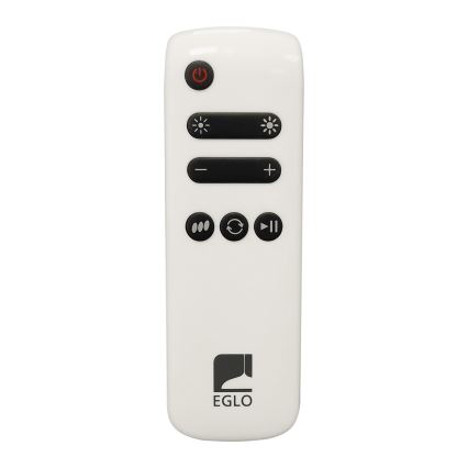 Eglo 39302 - LED RGBW prigušivi luster na lancu s policom CALAMONA 5xLED/6W/230V + daljinski upravljač