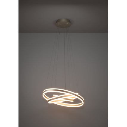 Eglo - LED Prigušivi luster na sajli LED/78W/230V + LED/70W + LED/34W