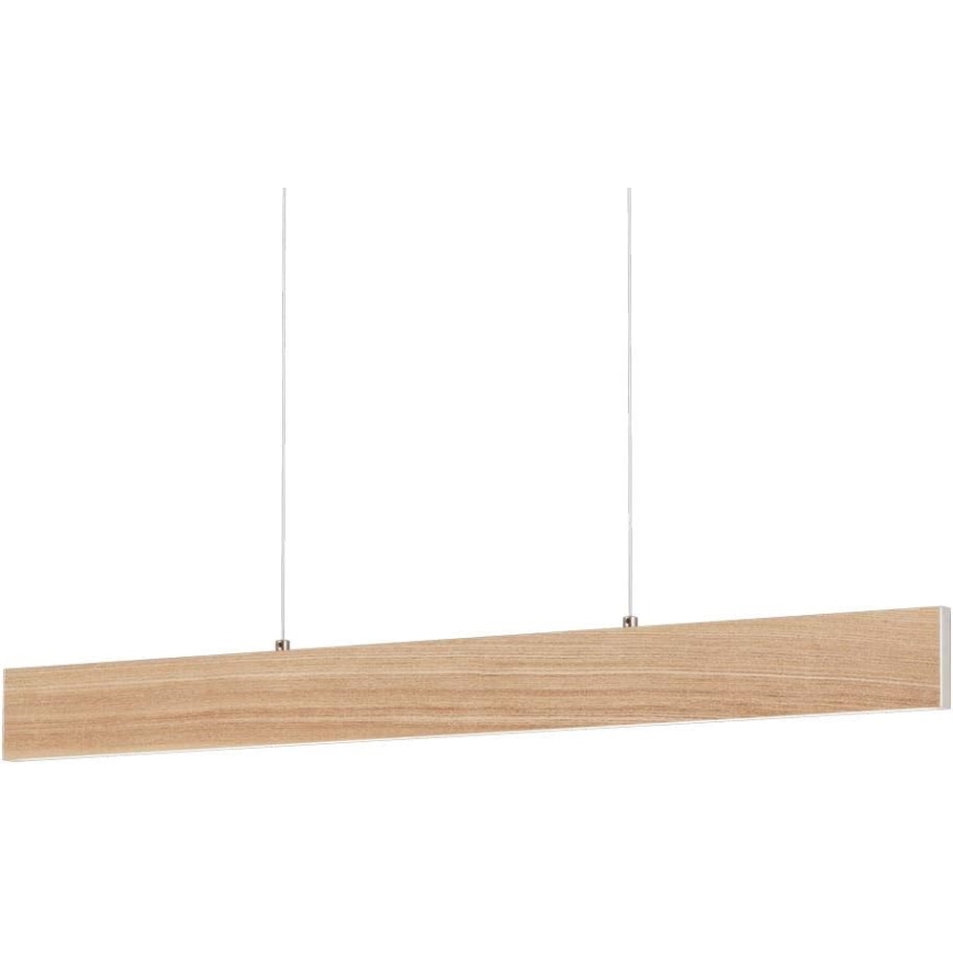 Eglo Stars of Light 39344 - LED luster na sajli CLIMENE LED/17W/230V + LED/4,2W hrast