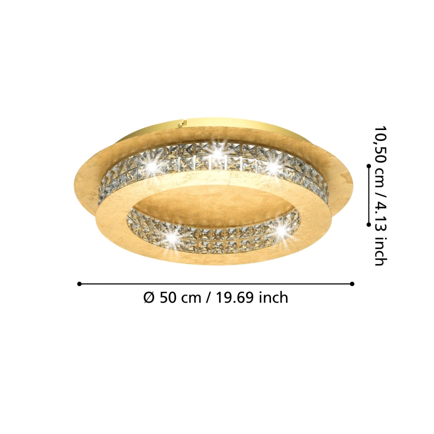 Eglo - LED Prigušiva stropna svjetiljka LED/31,5W/230V