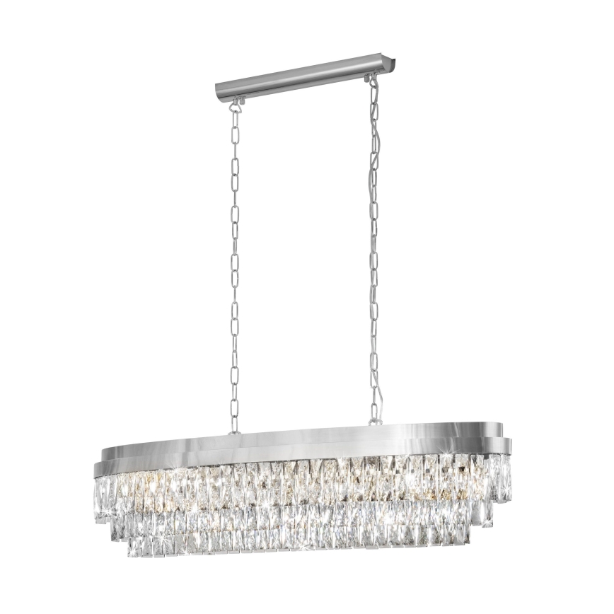 Eglo - Luster na lancu 13xE14/40W/230V sjajni krom