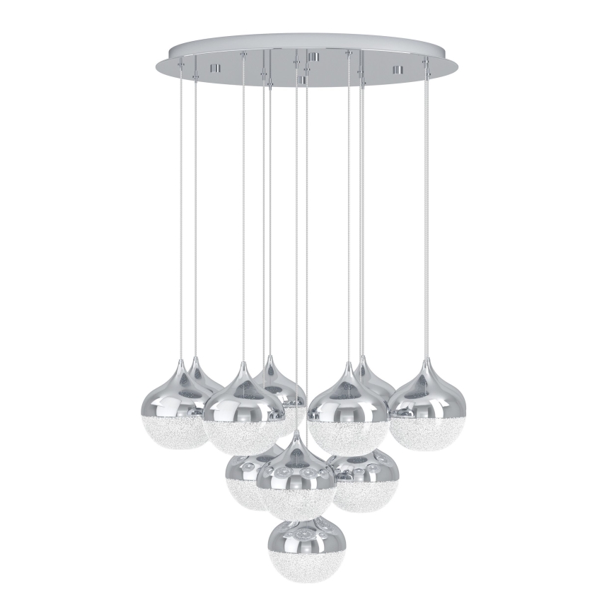 Eglo - LED Prigušivi luster na sajli 10xLED/3,1W/230V