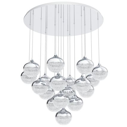 Eglo - LED Prigušivi luster na sajli 18xLED/3,1W/230V