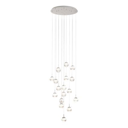 Eglo - LED Prigušivi luster na sajli 17xLED/5W/230V