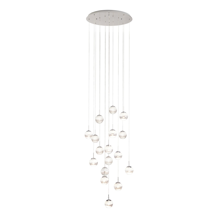 Eglo - LED Prigušivi luster na sajli 17xLED/5W/230V