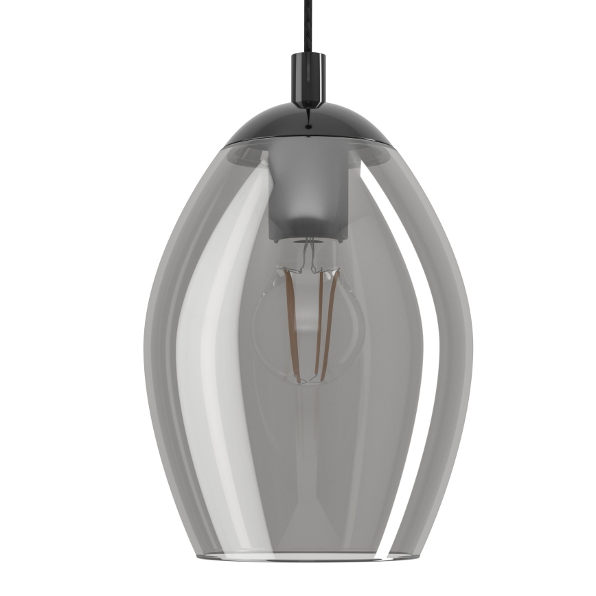 Eglo - Luster na sajli 4xE27/60W/230V dimna