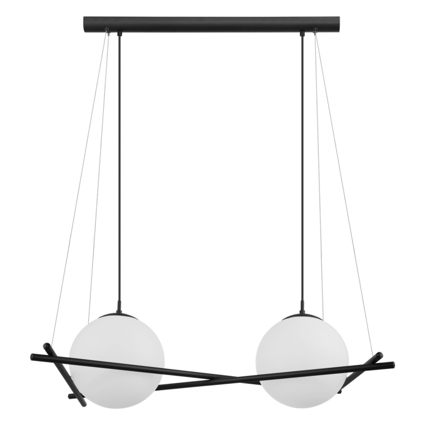 Eglo Stars of Light 39592 - Viseći luster na sajli SALVEZINAS 2xE27/25W/230V