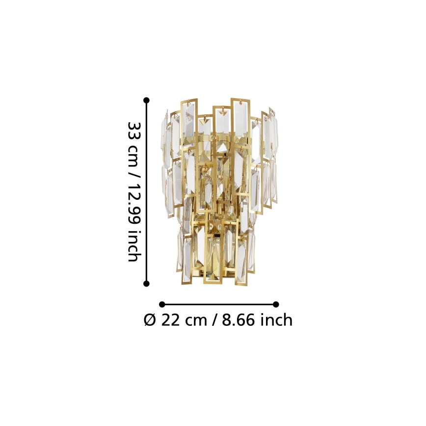 Eglo - Zidna svjetiljka 3xE14/25W/230V