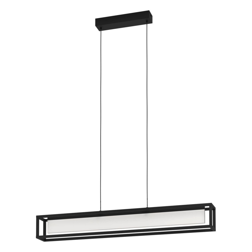 Eglo 39629 - LED luster na sajli GUALAJO, s mogućnošću prigušivanja, LED/27W/230V, crna