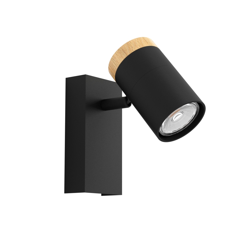 Eglo - LED Zidna reflektorska svjetiljka 1xGU10/4,5W/230V 3000K crna/smeđa