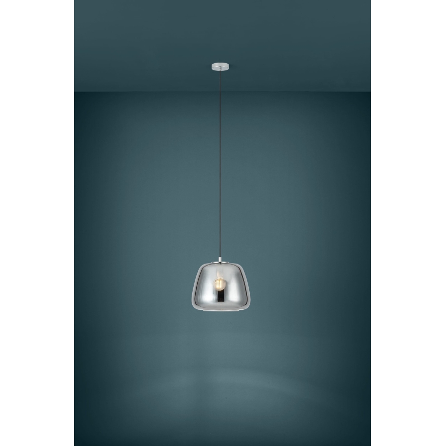 Eglo - Luster na sajli 1xE27/40W/230V pr. 35 cm dimna
