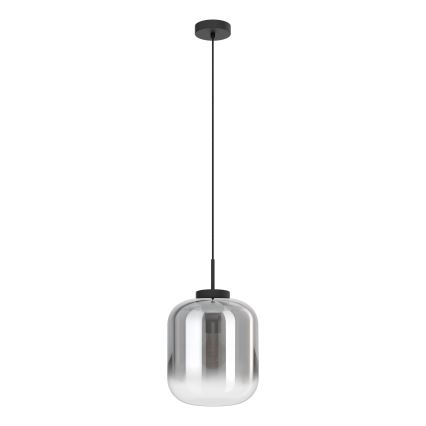 Eglo - Luster na sajli 1xE27/40W/230V pr. 25 cm dimna