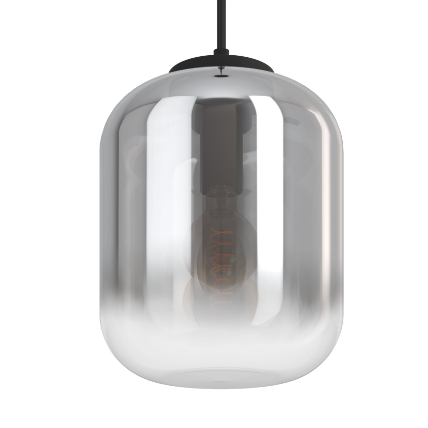 Eglo - Luster na sajli 1xE27/40W/230V pr. 25 cm dimna