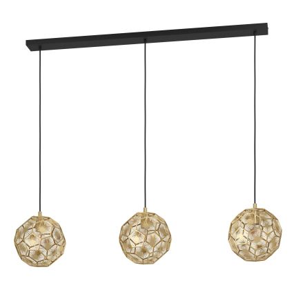 Eglo - Luster na sajli 3xE27/60W/230V
