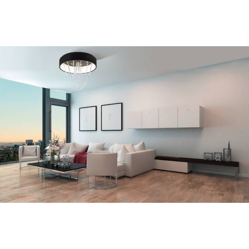 Eglo - LED Prigušiva stropna svjetiljka LED/34W/230V + 6xLED/5,4W + daljinski upravljač