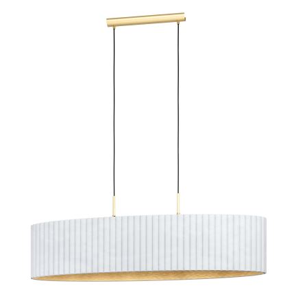 Eglo - Luster na sajli 2xE27/40W/230V bijela
