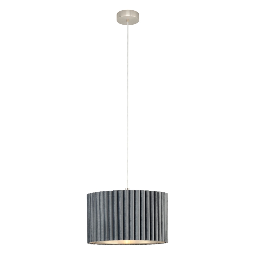 Eglo - Luster na sajli 1xE27/40W/230V siva