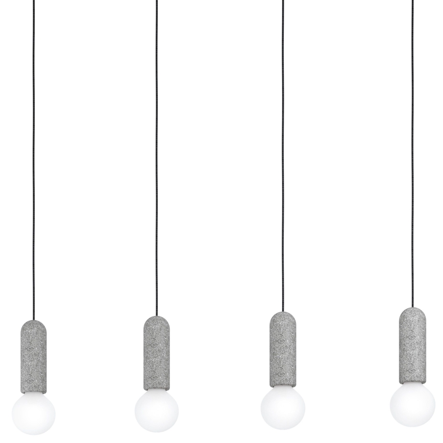 Eglo - Luster na sajli 4xE27/40W/230V