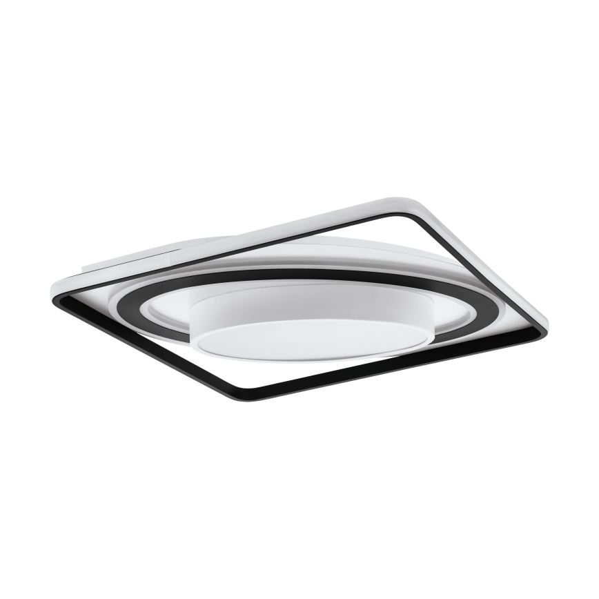Eglo - LED Prigušiva stropna svjetiljka LED/21,5W/230V + LED/10,5W + LED/3W 3000-6500K crna + daljinski upravljač