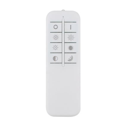 Eglo - LED stropna svjetiljka s prigušivanjem LED/28W/230V+LED/13W+ LED/2,8W 3000-6500K crna + daljinski upravljač