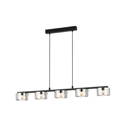 Eglo - LED Prigušivi luster na sajli 5xLED/5,4W/230V