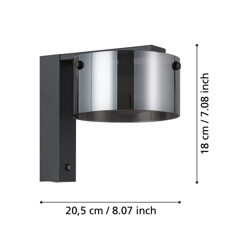 Eglo - LED prigušiva zidna svjetiljka LED/7,2W/230V