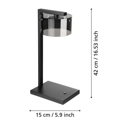 Eglo - LED Prigušiva stolna lampa 1xLED/7,2W/230V