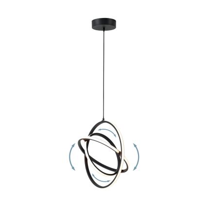 Eglo - LED Luster na sajli LED/38W/230V