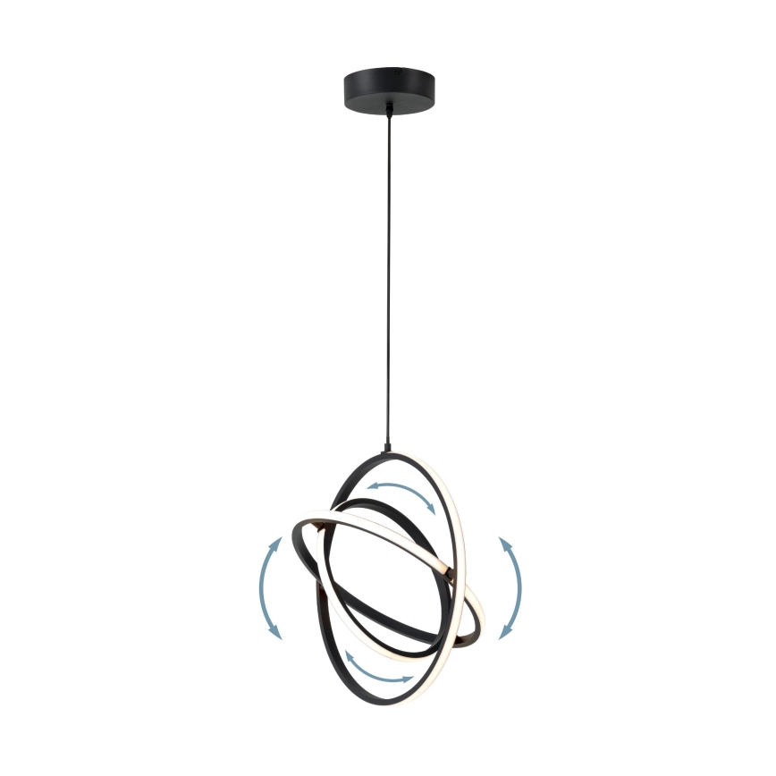 Eglo - LED Luster na sajli LED/38W/230V