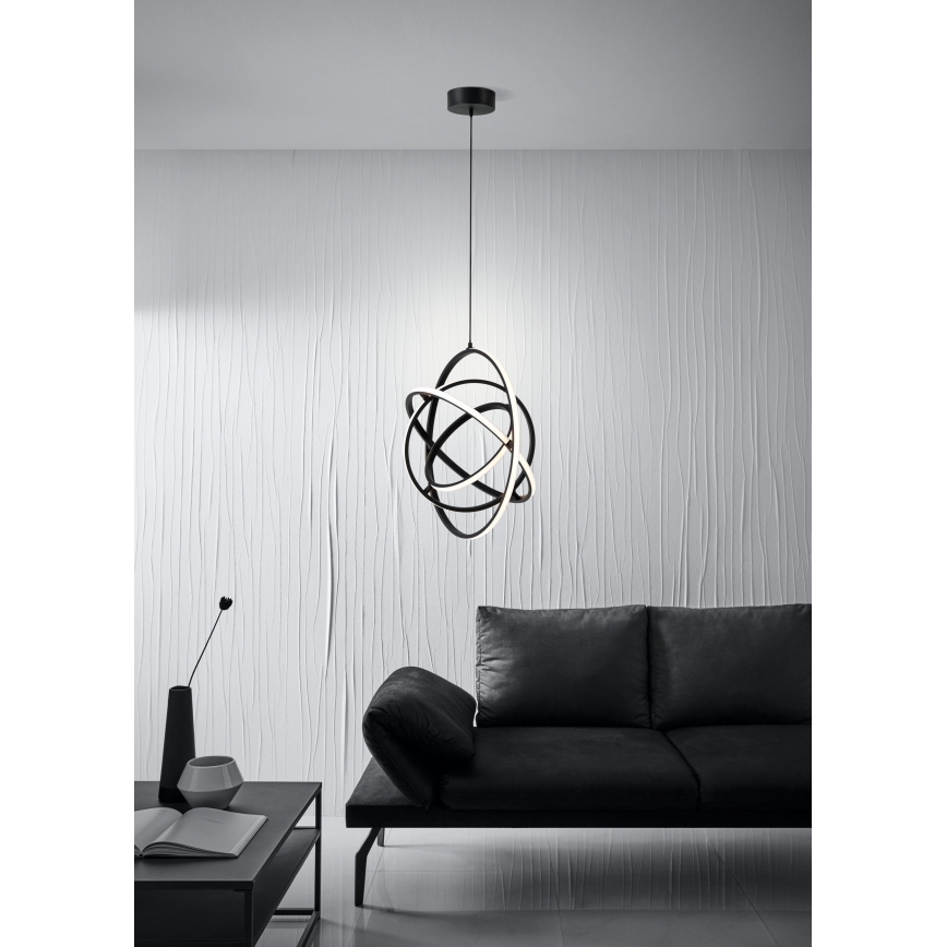 Eglo - LED Luster na sajli LED/44W/230V