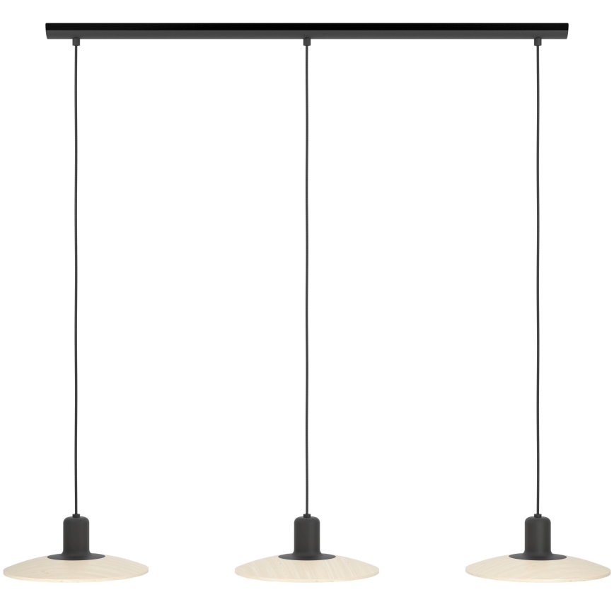 Eglo - LED Luster na sajli 3xGU10/4,6W/230V 3000K