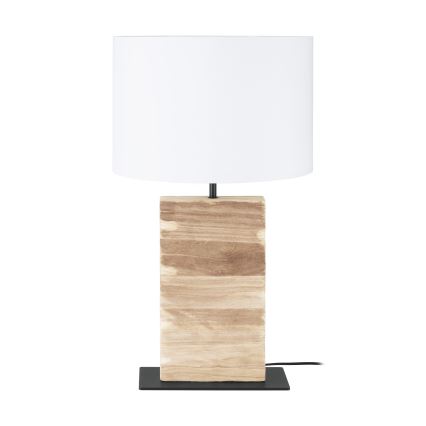 Eglo - Stolna lampa 1xE27/40W/230V 62,5 cm smeđa