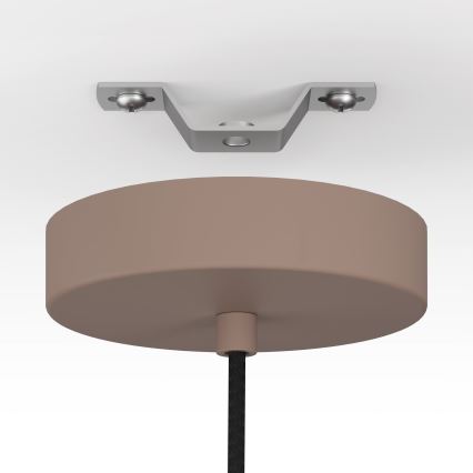 Eglo - Luster na sajli 1xE27/40W/230V smeđa