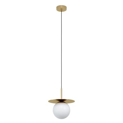 Eglo - Luster na sajli 1xE27/40W/230V zlatna